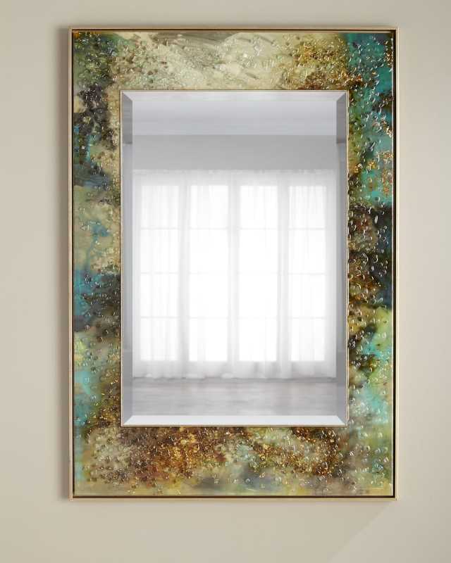 Mary Hong's "Galactic" Mirror Wall Art